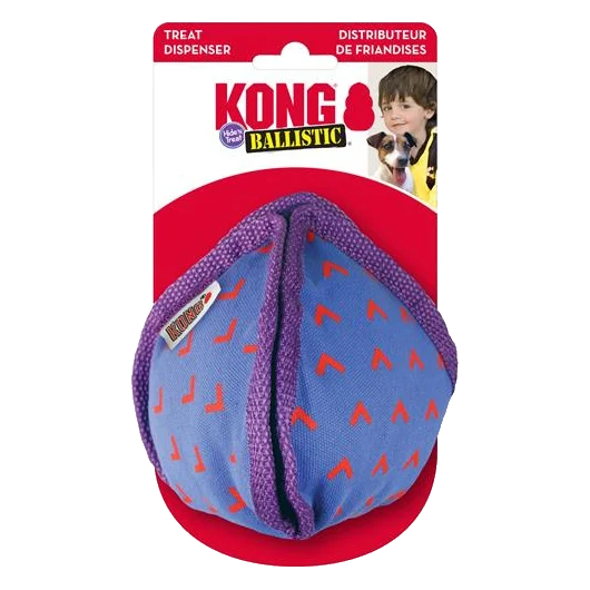 Hračka Kong Dog Ballistic Hide'n Treat vrecko na pamlsky polyester M