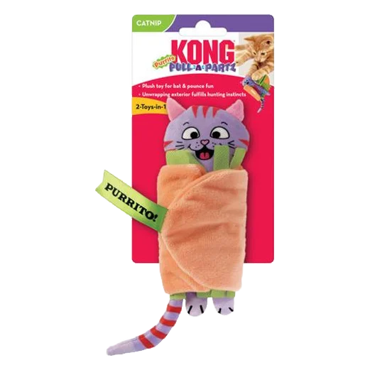 Hračka Kong Cat Mačacie Purrito, polypropylene