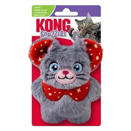 Hračka Kong Cat Holiday Snuzzles Mouse Assorted,polyester, rôzne farby