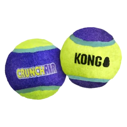 Hračka Kong Dog CrunchAir lopta, guma prírodná M (3ks/bal.)