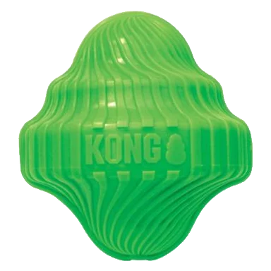 Hračka Kong Dog Squeezz Orbitz Spin Top lopta, styrén M/L