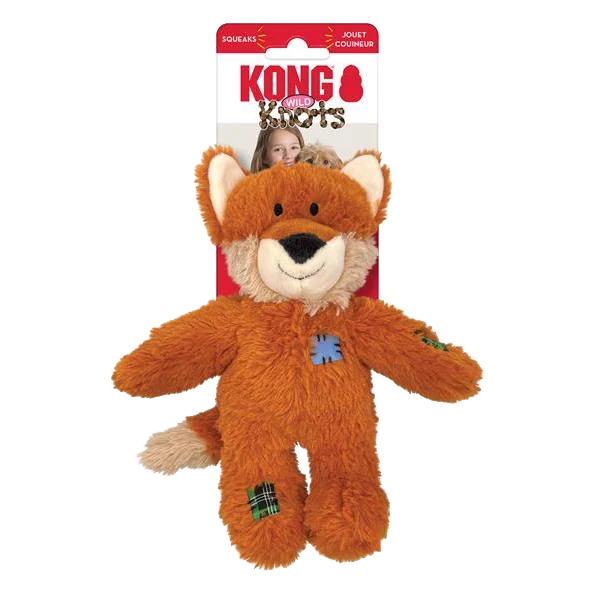 Hračka Kong Dog Wild Knots Fox Líška plyšová polyester S
