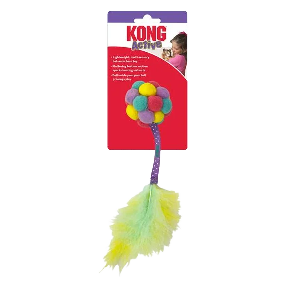 Hračka Kong Cat Active Bubble Ball mix Bublinková loptička polyester