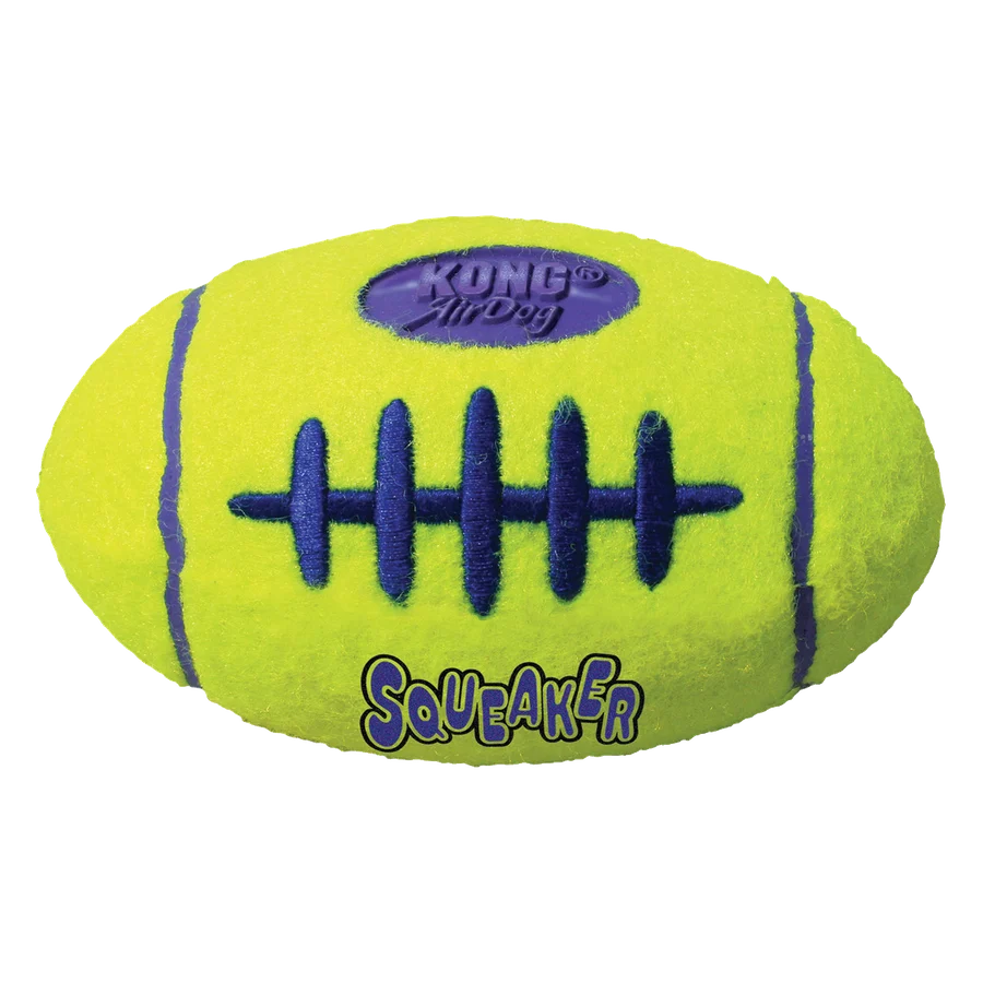 Hračka Kong Dog Airdog Lopta rugby s pískatkom tenis, guma vulkanizovaná, M