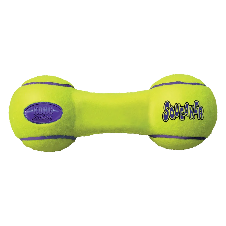Hračka Kong Dog Airdog Činka s pískatkom tenis, guma vulkanizovaná, S