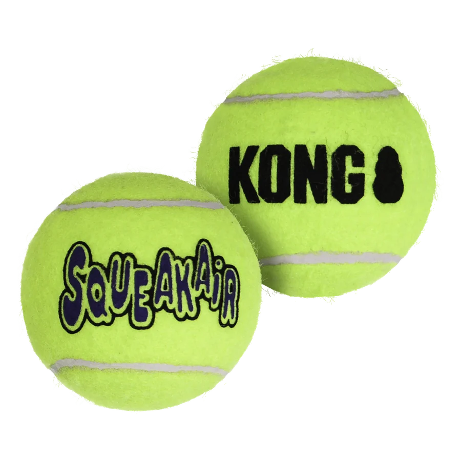 Hračka Kong Dog SqueakAir Lopta s pískatkom tenis, guma vulkanizovaná, L, bal./2 kusy