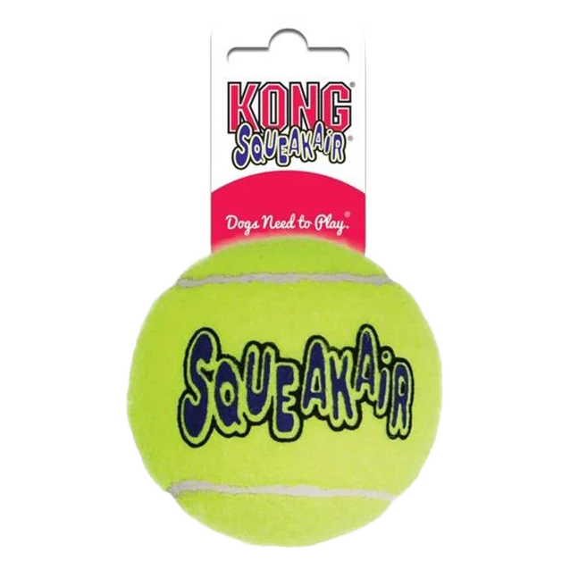 Hračka Kong Dog SqueakAir Lopta s pískatkom tenis, guma vulkanizovaná, XL
