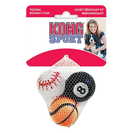 Hračka Kong Dog Sport Lopta malá tenis, guma vulkanizovaná, S (3 ks/bal.)
