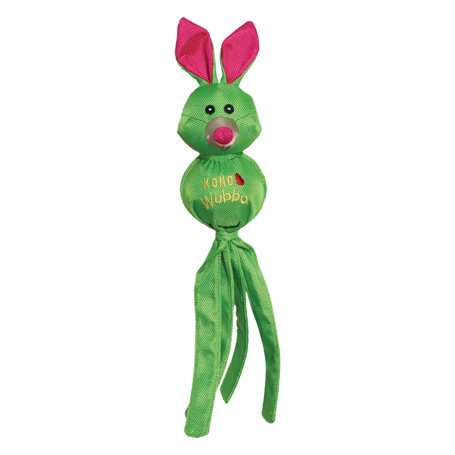 Hračka Kong Dog Wubba Ballistic, pískacia, nylon/vinyl, S