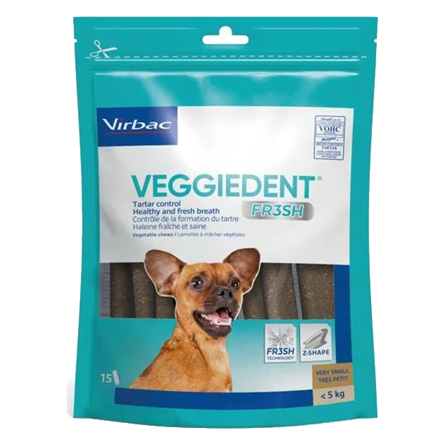 CET Veggiedent Fresh XS 15 ks (psy do 5 kg)