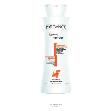 Šampón BIOGANCE Tawny Apricot 250 ml (pre zlatohnedé odtiene srsti)