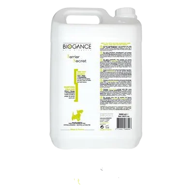 Šampón BIOGANCE Terrier Secret (Wire Coat) 5 l (pre teriéry)
