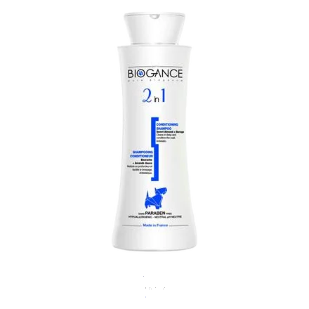 Šampón BIOGANCE 2 in1 250 ml (+ kondicionér v jednom)
