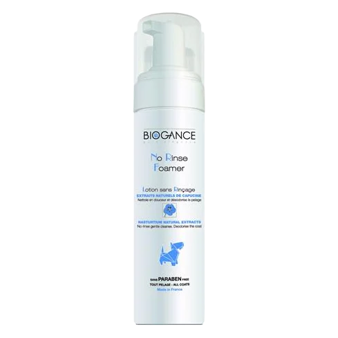 Šampón BIOGANCE bezoplachový No rinse foamer Dog (pena) 200 ml