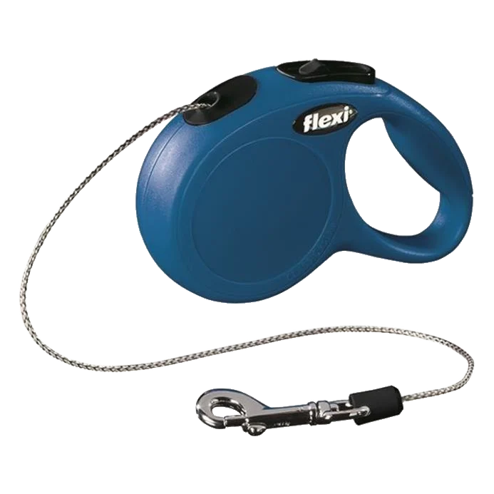 Vodítko Flexi Classic NEW lanko XS 3 m modré (do 8 kg)