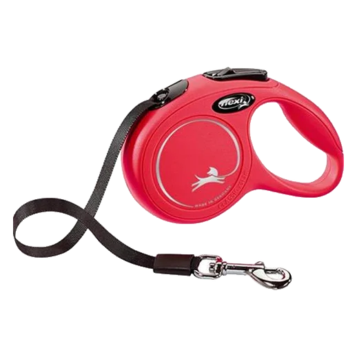 Vodítko Flexi Classic NEW páska XS 3 m červené (do 12 kg)
