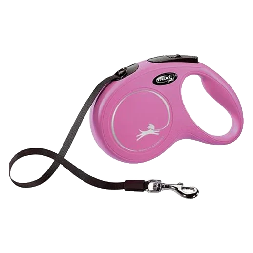 Vodítko Flexi Classic NEW páska XS 3 m ružové (do 12 kg)