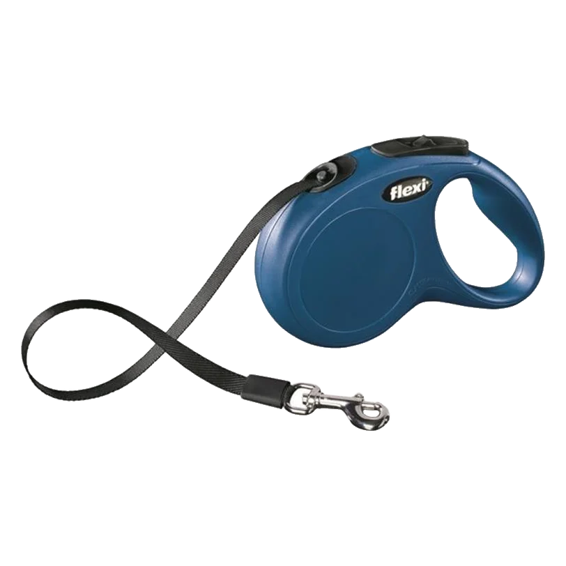 Vodítko Flexi Classic NEW páska S 5 m modré (do 15 kg)