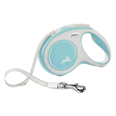 Vodítko Flexi New Comfort páska S 5 m svetlomodré (do 15 kg)