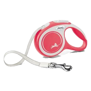 Vodítko Flexi New Comfort páska S 5 m červené (do 15 kg)