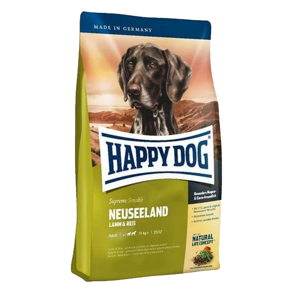 Happy Dog SUPER PREMIUM - Supreme SENSIBLE - Neuseeland jahňacina a ryža 1 kg