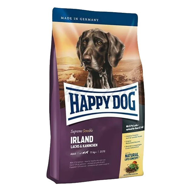Happy Dog SUPER PREMIUM - Supreme SENSIBLE - Irland losos a králik 1 kg