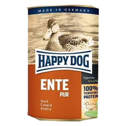 Happy Dog PREMIUM - Fleisch Pur - kačacie mäso konzerva 400 g