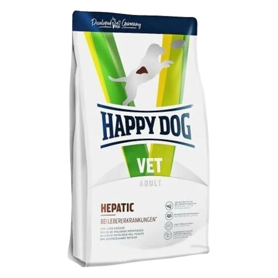 Happy Dog VET DIET - Hepatic - pri chorobách pečene 4kg