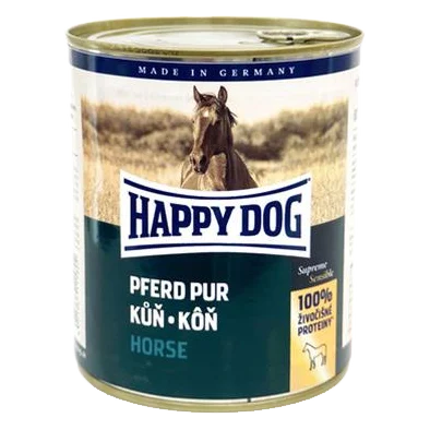 Happy Dog PREMIUM - Fleisch Pur - konské mäso konzerva 400 g