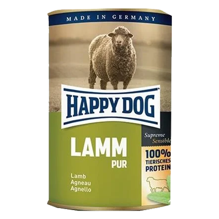 Happy Dog PREMIUM - Fleisch Pur - jahňacie mäso konzerva 800 g