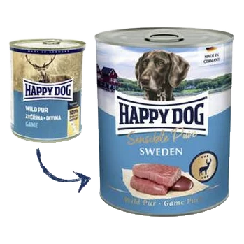 Happy Dog PREMIUM - Fleisch Pur - divinové mäso konzerva 800 g