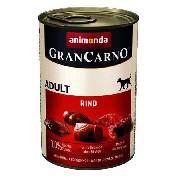 Animonda GRANCARNO® dog adult hovädzie bal. 6 x 400g konzerva
