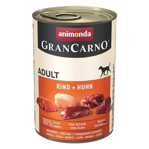 Animonda GRANCARNO® dog adult hovädzie a kura bal. 6 x 800g konzerva