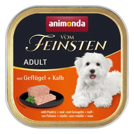 Animonda Vom Feinsten dog ADULT hydina a teľacie bal. 11 x 150 g