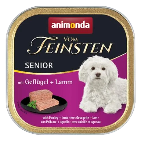 Animonda Vom Feinsten dog SENIOR hydina a jahňa bal. 11 x 150 g