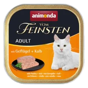 Animonda Vom Feinsten cat CLASSIC hydina a teľacie bal. 16 x 100 g