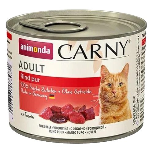 Animonda CARNY® cat Adult hovädzie bal. 6 x 200 g konzerva