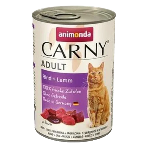 Animonda CARNY® cat Adult hovädzie a jahňa bal. 6 x 400 g konzerva