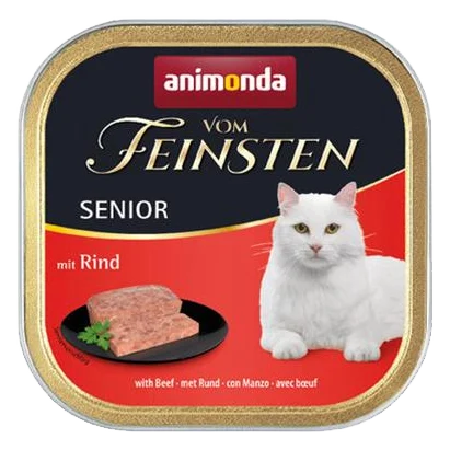 Animonda Vom Feinsten cat SENIOR hovädzie bal. 16 x 100 g