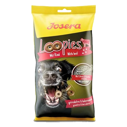 Josera pamlsok Dog Loopies mit Rind 150 g