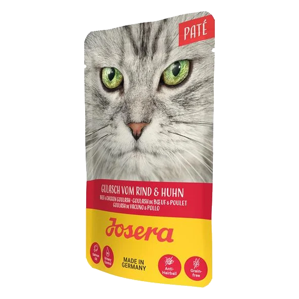 Josera kapsička Cat Paté Gulasch vom Rind&Huhn 85 g