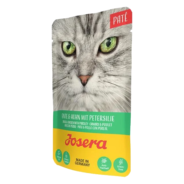 Josera kapsička Cat Paté Ente&Huhn mi Petersilie 85 g