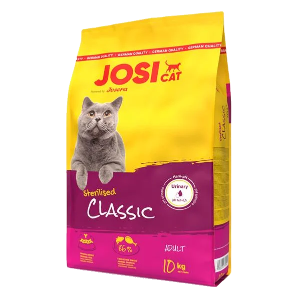 JosiCat Cat Sterilised Classic 10 kg