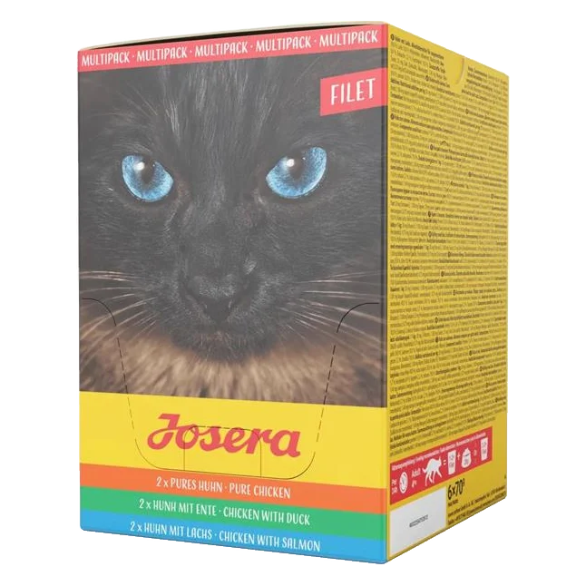 Josera kapsička Cat Multipack Filet GF 6x70 g