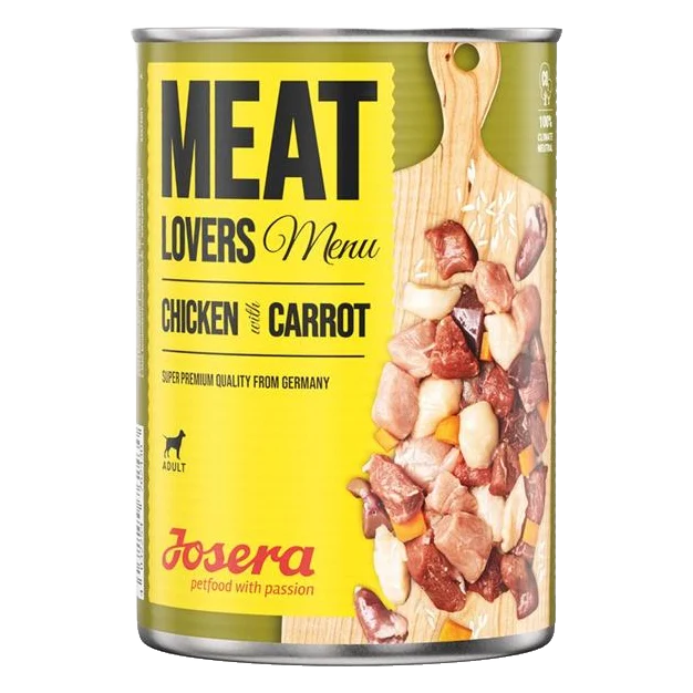 Josera konzerva Dog Meat Lovers with Carrot 800 g
