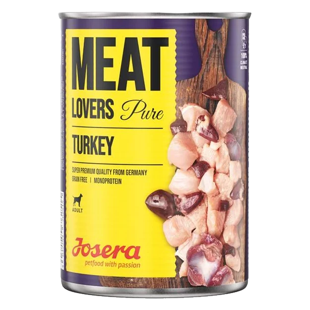 Josera konzerva Dog Meat Lovers Turkey 800 g