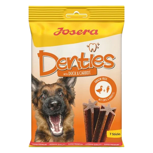 Josera pamlsok Dog Denties with Duck&Carrot 180 g