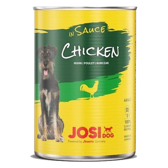 JosiDog konzerva Dog Chicken in sauce 415 g