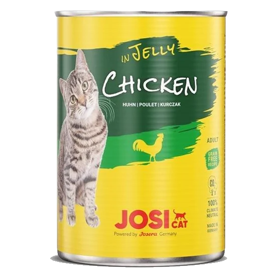 JosiCat konzerva Cat Chicken in Jelly 400 g