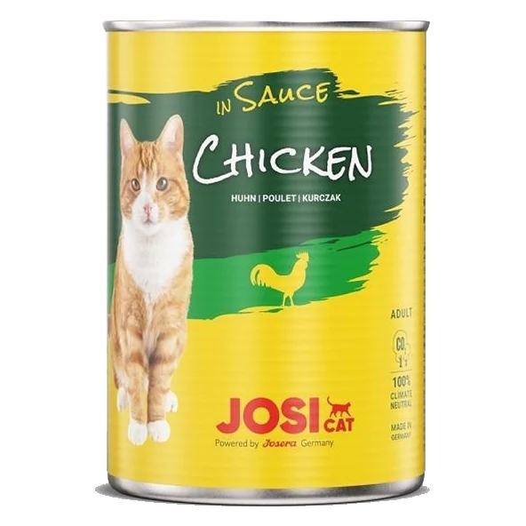 JosiCat konzerva Cat Chicken in Sauce 415 g